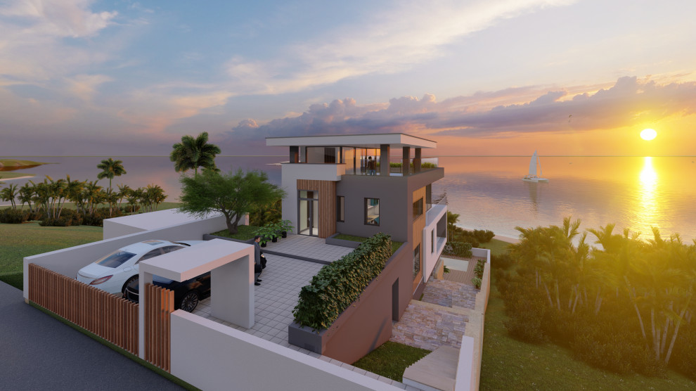 Проект виллы в Новороссийске.