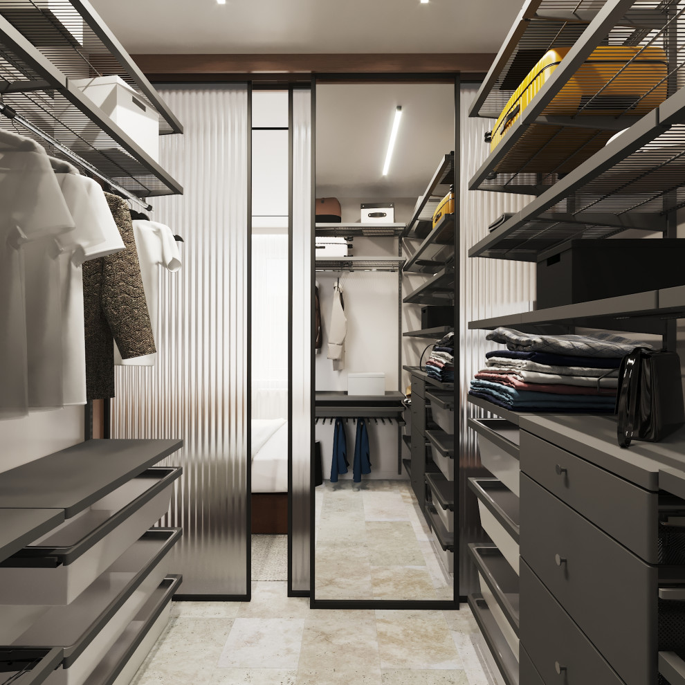 Квартира в современном стиле с минималистичным взглядом 43 кв. м