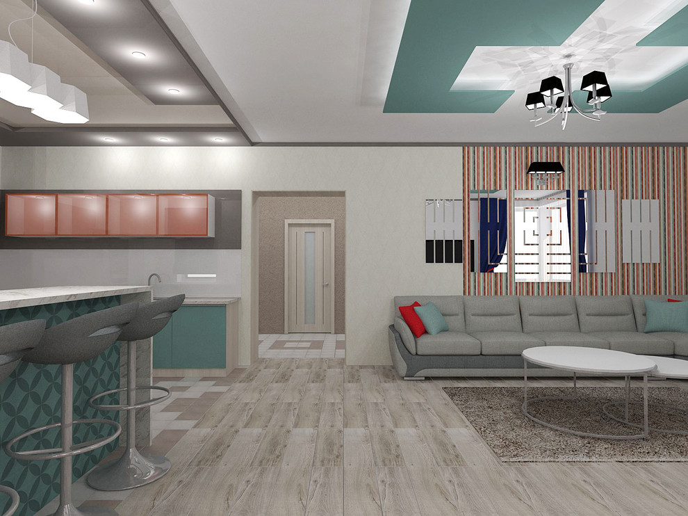 Кухня гостиная