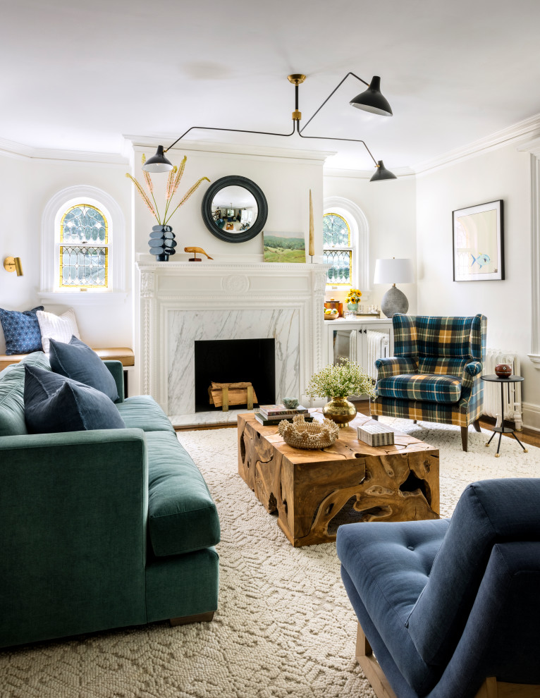 Summit, NJ - Old Meets New - Transitional - Living Room - New York - by ...