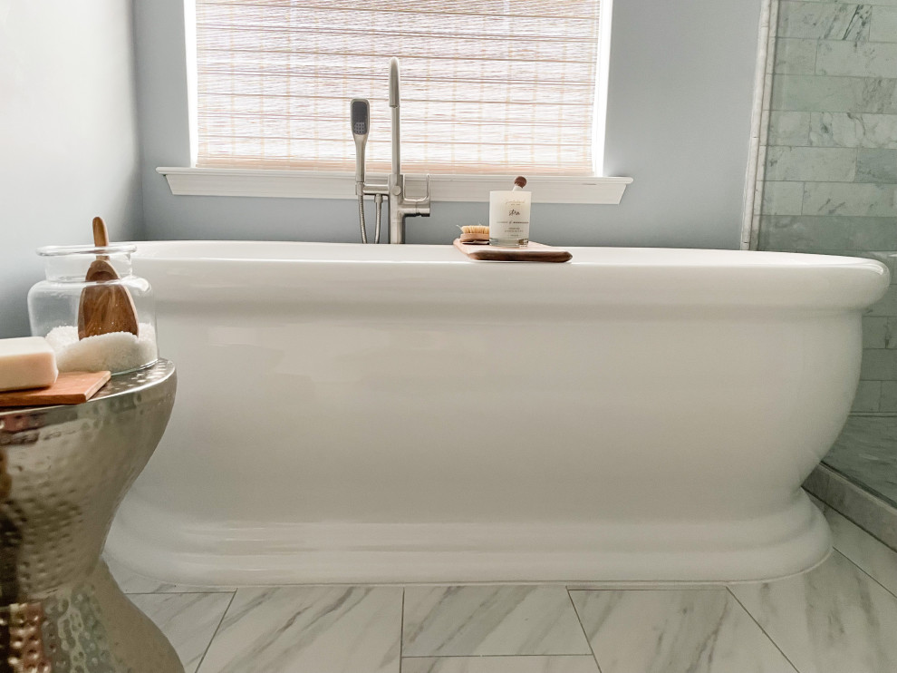 Classic Elegance Master bathroom Renovation