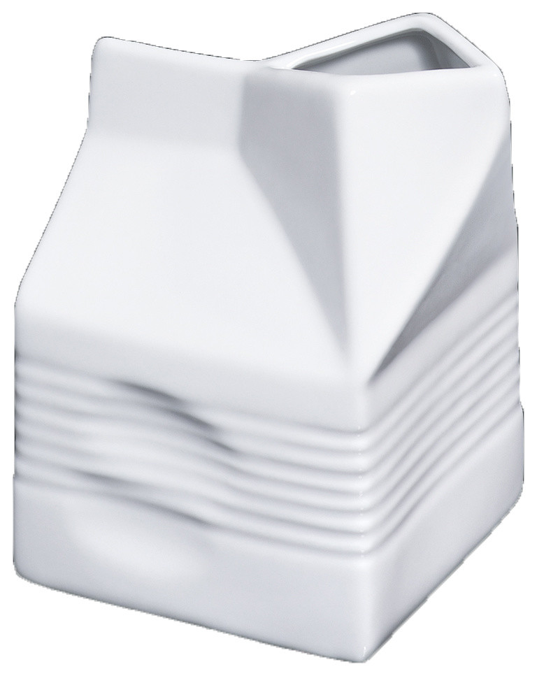 Porcelain Milk Carton