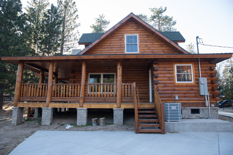Running Springs Log Home