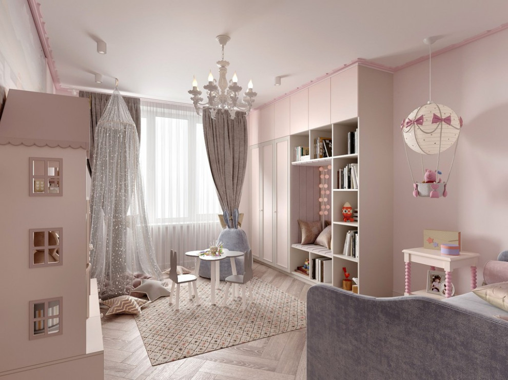 Дизайн интерьера квартиры в современном стиле в ЖК «Царская столица», 107 кв.м.