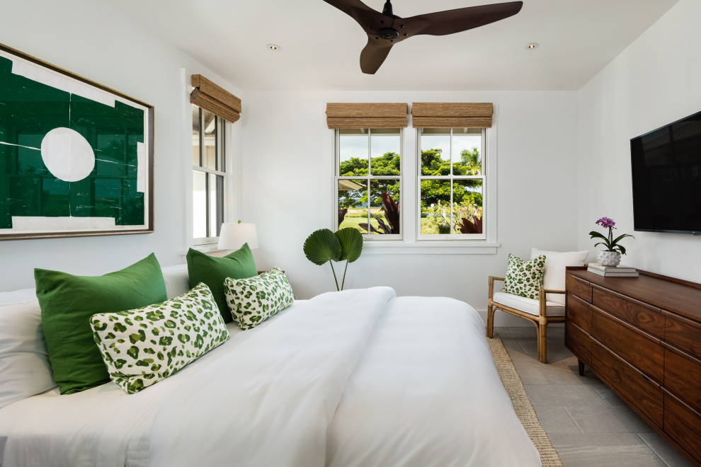 Hawaiian Home - Tropical - Bedroom - Hawaii - by Kolea Interiors