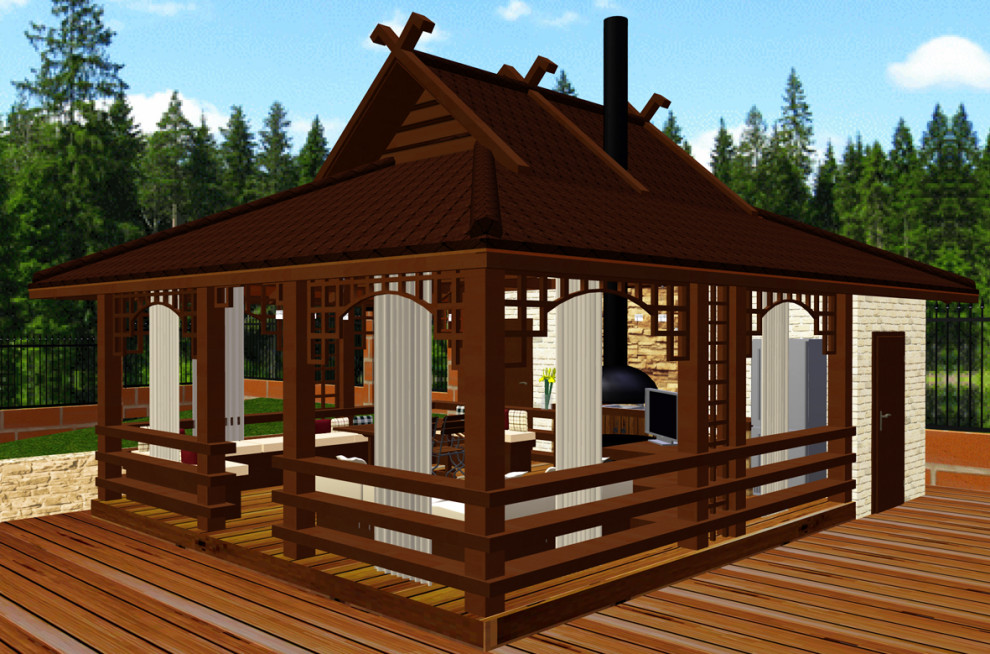 Мой проект ландшафтного дизайна и разработки фасадов