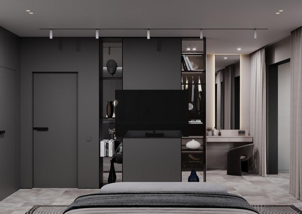 Спальня для молодой девушки ЖК "Лесопарковый", г.Челябинск