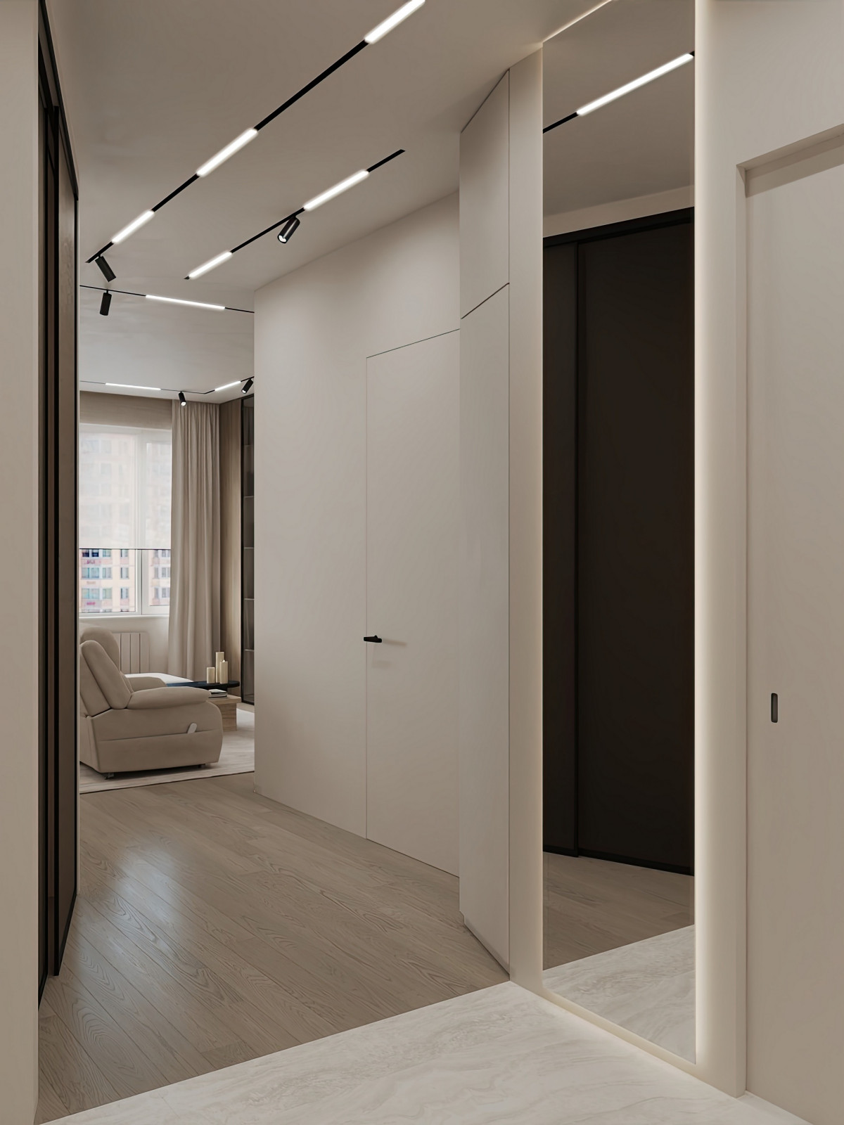 Дизайн и ремонт квартиры в ЖК Tophills - Минимализм как искусство