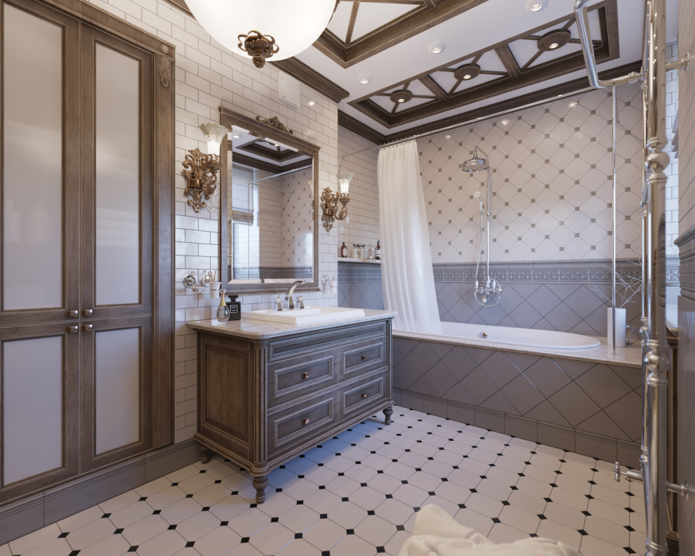 Дизайн интерьера дома с элементами кантри.