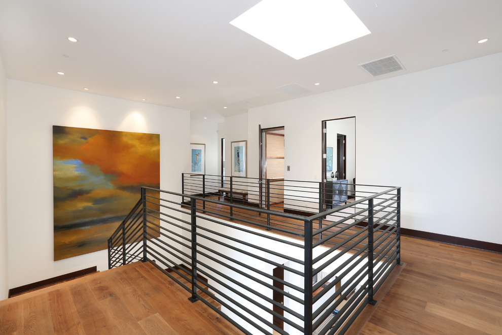 Transitional staircase photo in Orange County