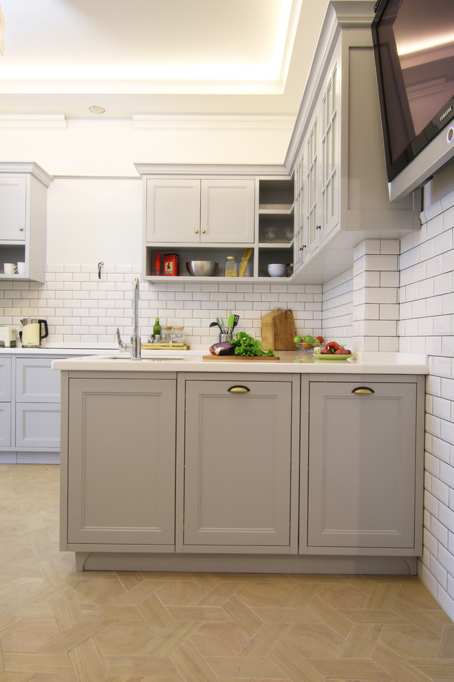 Кухня Шейкер Grey Shaker Kitchen