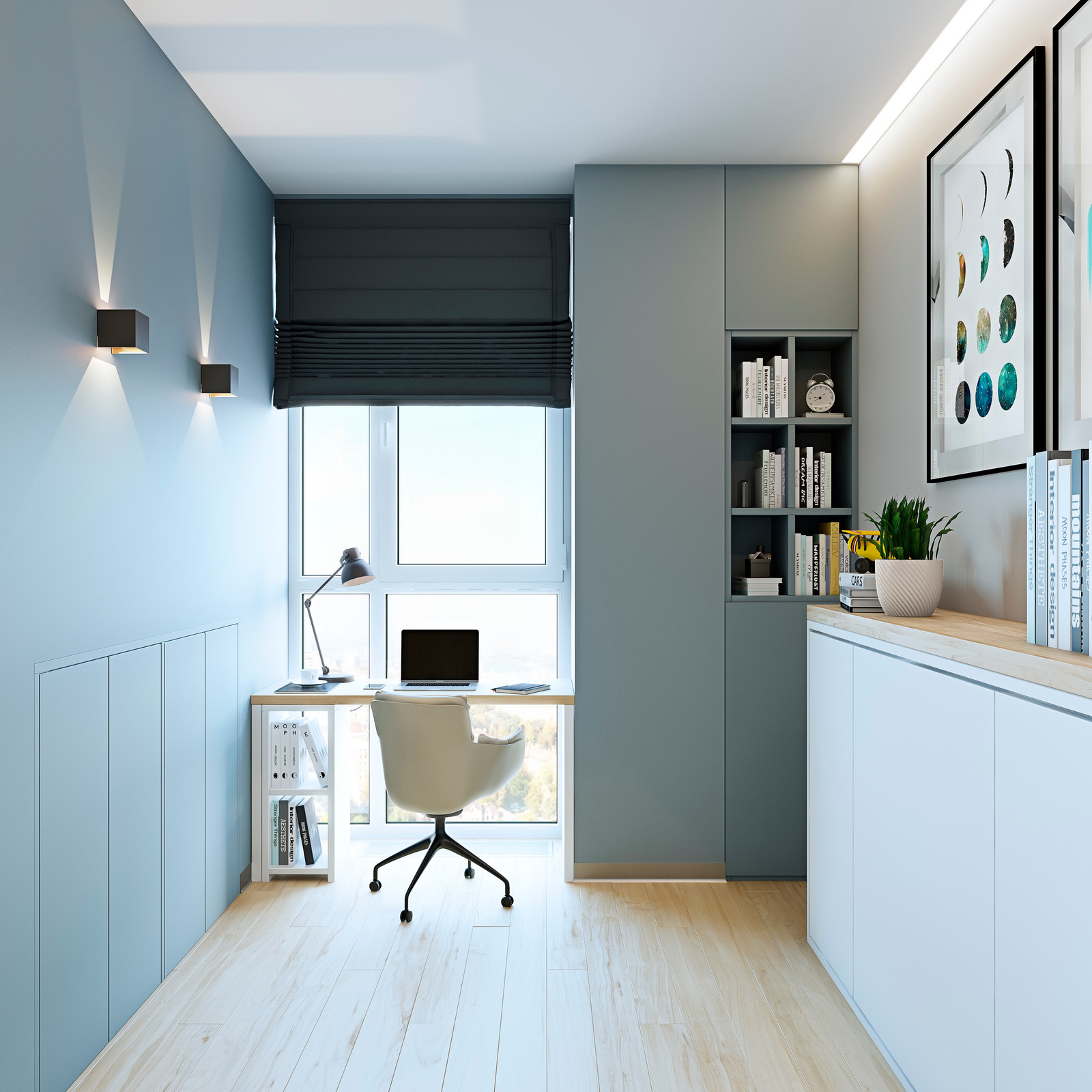 Немного солнца в монохромной среде