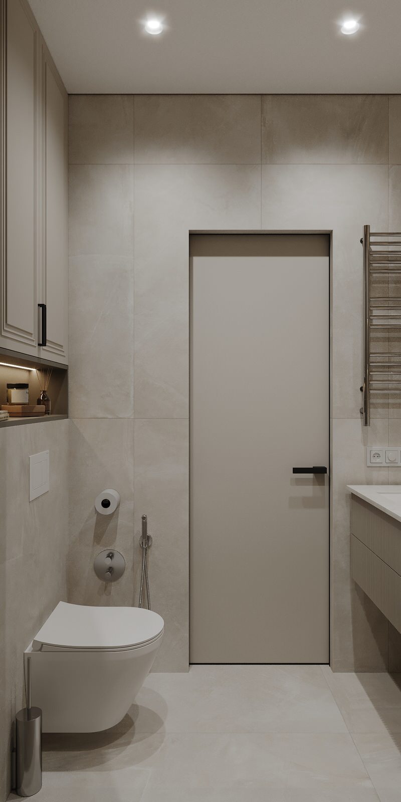 Интерьер квартиры в ЖК "Метрополия"