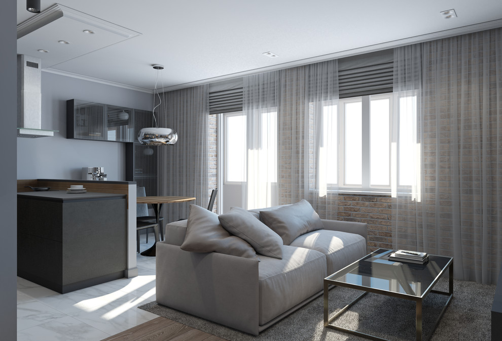 Кухня-гостиная