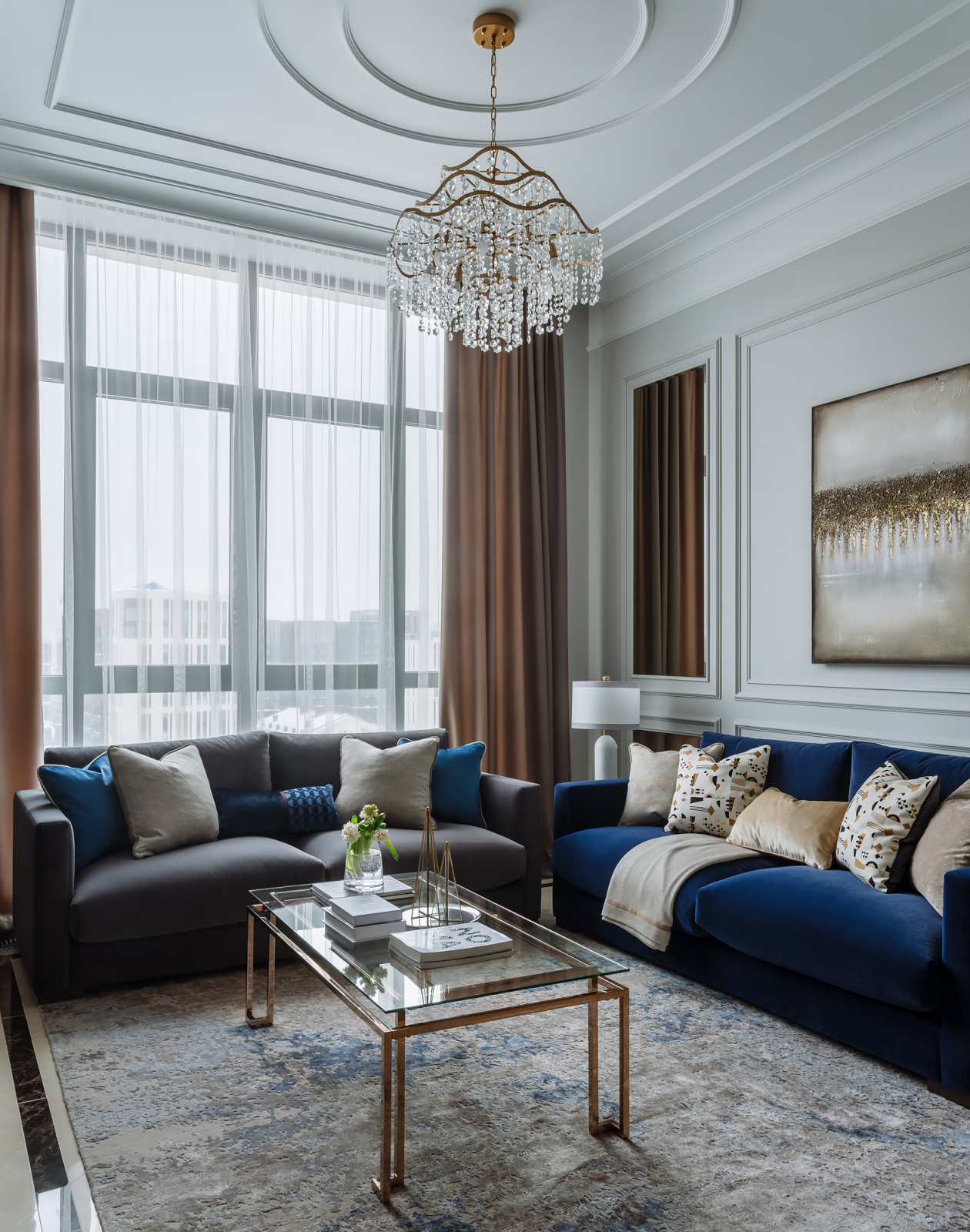 Стилизация квартиры в ЖК Барин Хаус