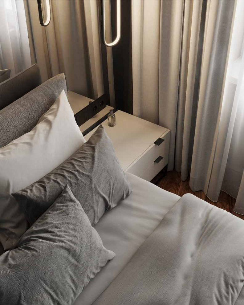 Раменки. Элегантный минимализм для молодой семьи