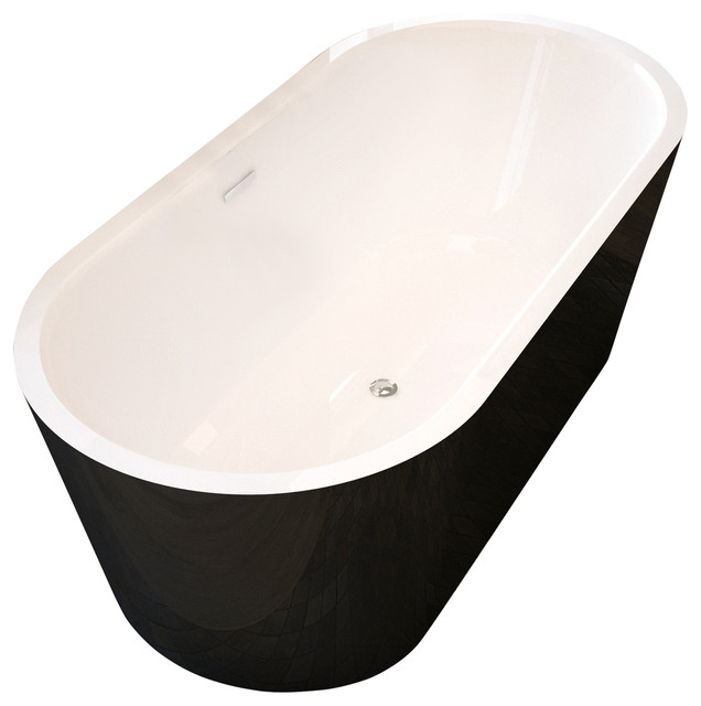 Atlantis Whirlpools Valley 32 x 63 Freestanding One Piece Soaker Tub