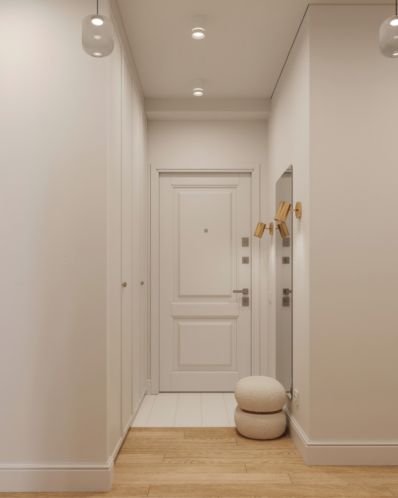 18. Clean 64 м². Прихожая