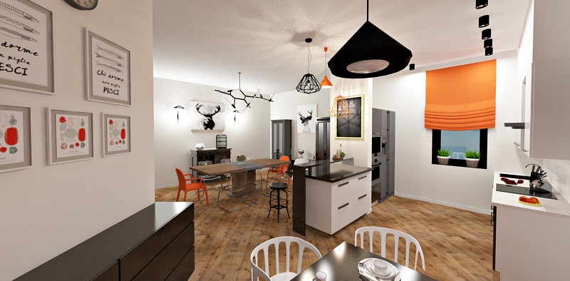 Гостинная в коттедже, Владимир