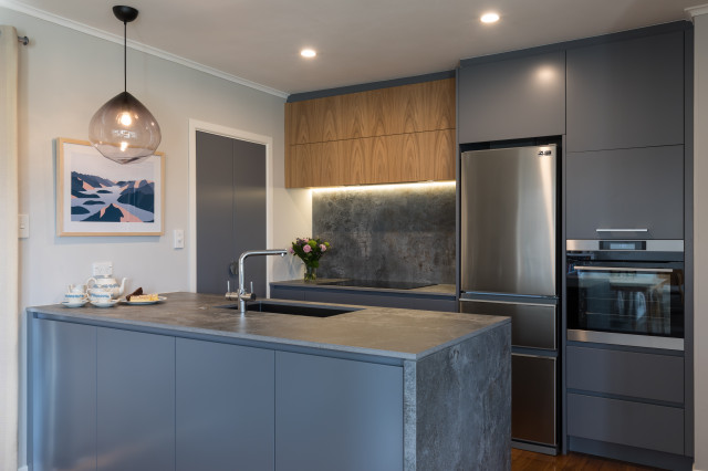 Mangere Bridge contemporary-kitchen