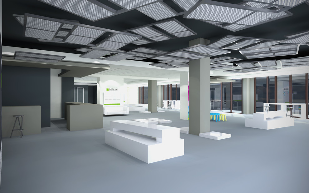 Торговый зал магазин люстр