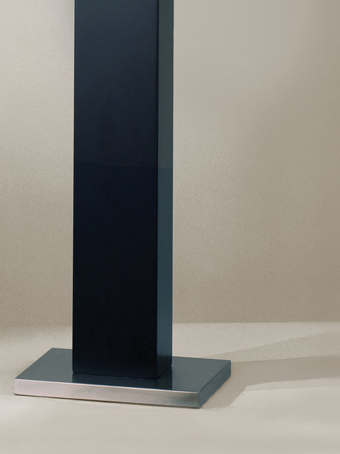 Half Moon Floor Lamp Dark Brown
