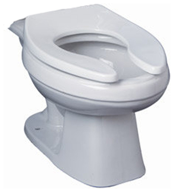PROFLO PF1600PA Round Toilet Bowl Only Toilets by Houzz