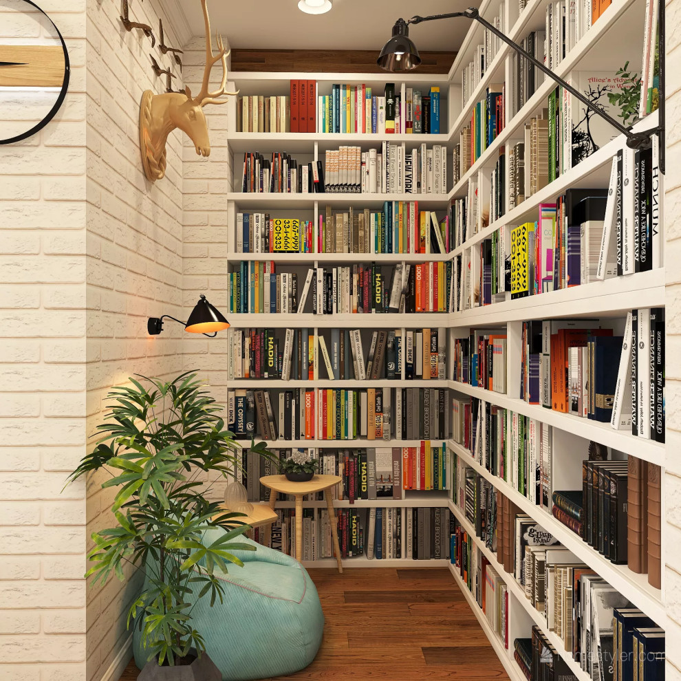 Квартира с яркими акцентами для супругов с двумя детьми