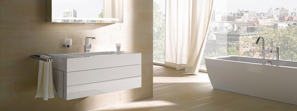 Modernes Badezimmer in Hamburg