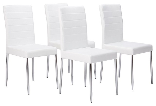 parsons chairs with white legs