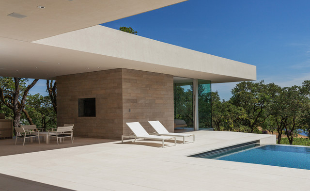 Windsor Select Limestone modern-fasad