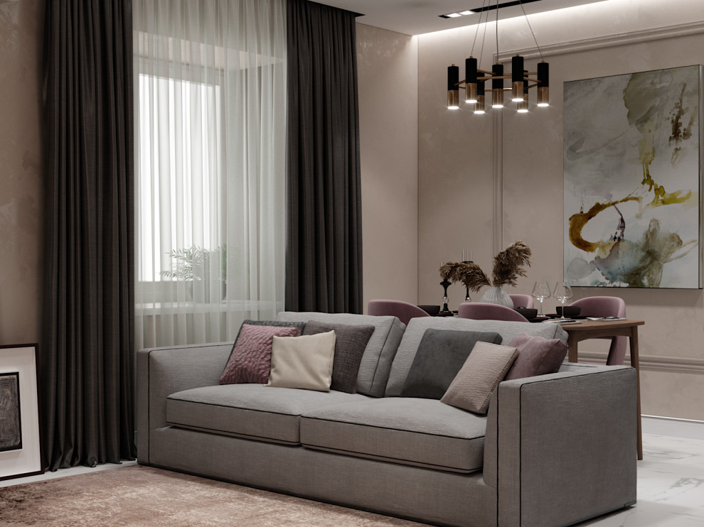 Дизайн проект 2х комнатной квартиры