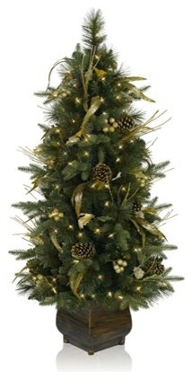 Balsam HIll Coloma Golden Pine Artificial Christmas Tree