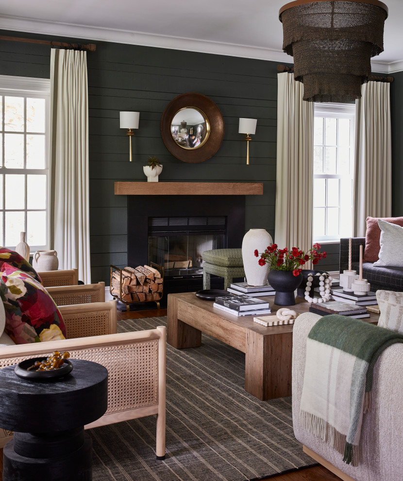 Post Office Road House, South Salem NY - Transitional - Living Room ...