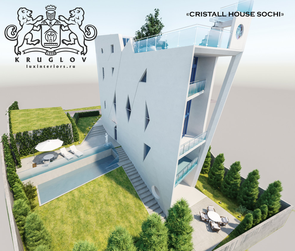 CRISTALL_HOUSE Частный особняк в Сочи.