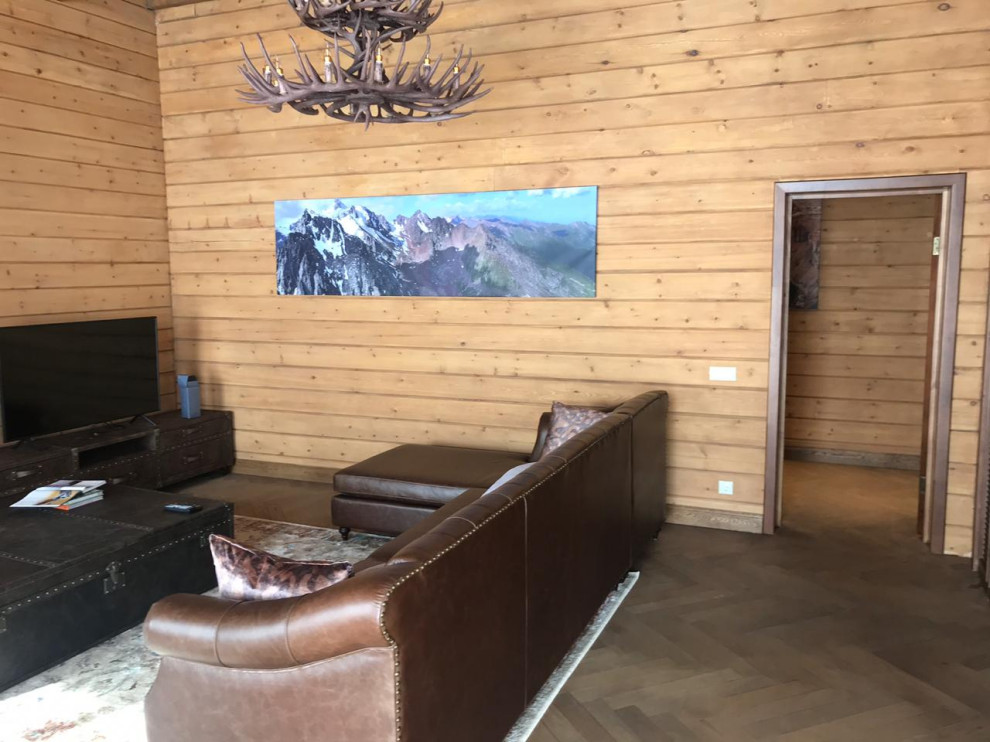 Дома из бруса и интерьеры