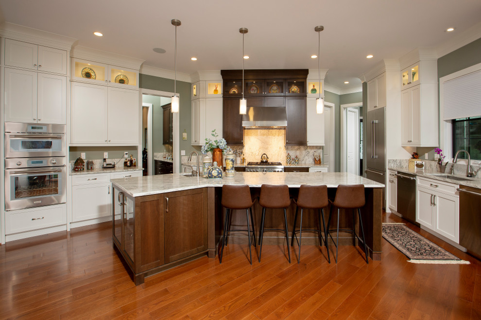 Inspiration for a craftsman kitchen remodel in DC Metro