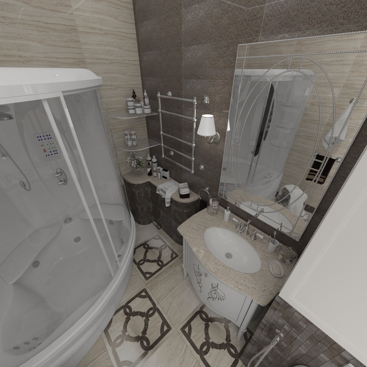 Дизайн-проект квартиры по ул. Серышева