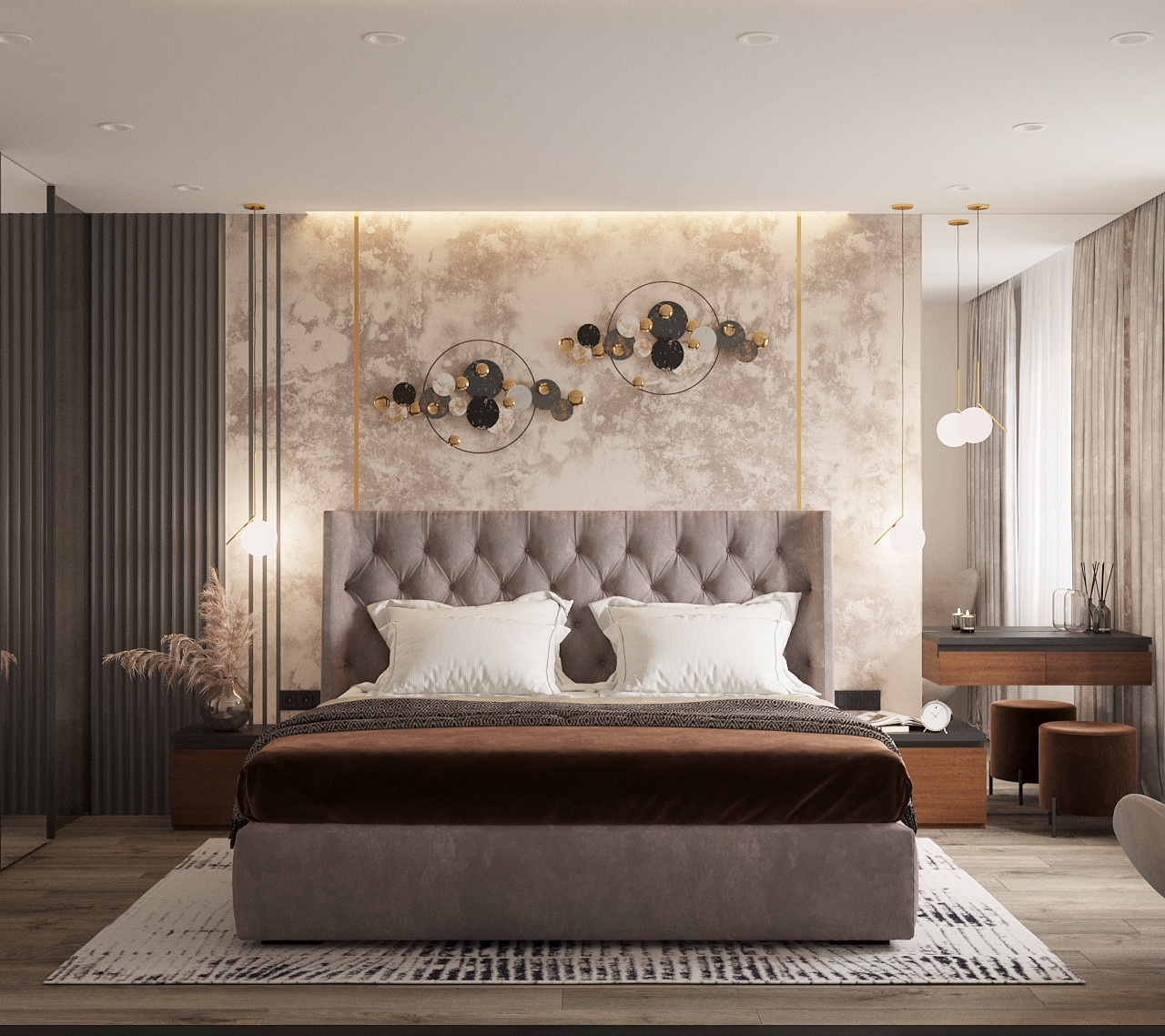 Дизайн проект квартиры, площадью 84 м2 в г. Санкт-Петербург