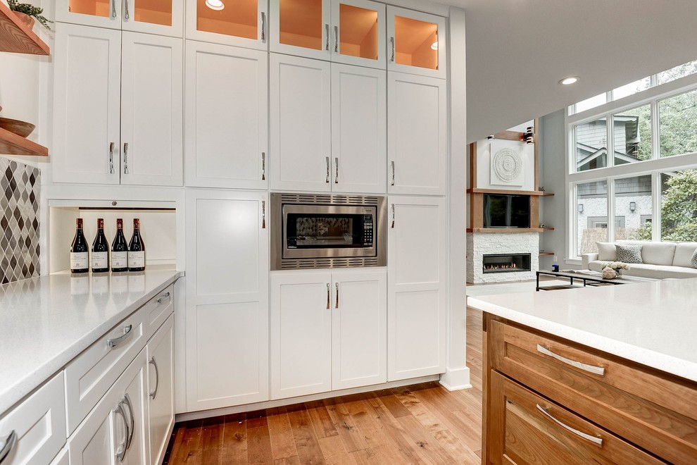 Inspiration for a transitional kitchen remodel in DC Metro