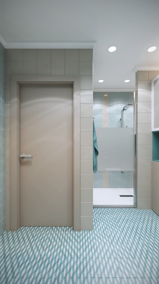 Квартира в стиле 60-х годов, площадью 70 кв.м.