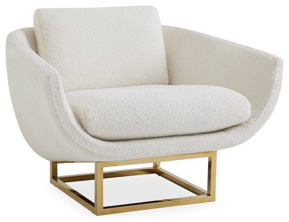 Beaumont Lounge Chair Contemporary Armchairs And Accent Chairs by