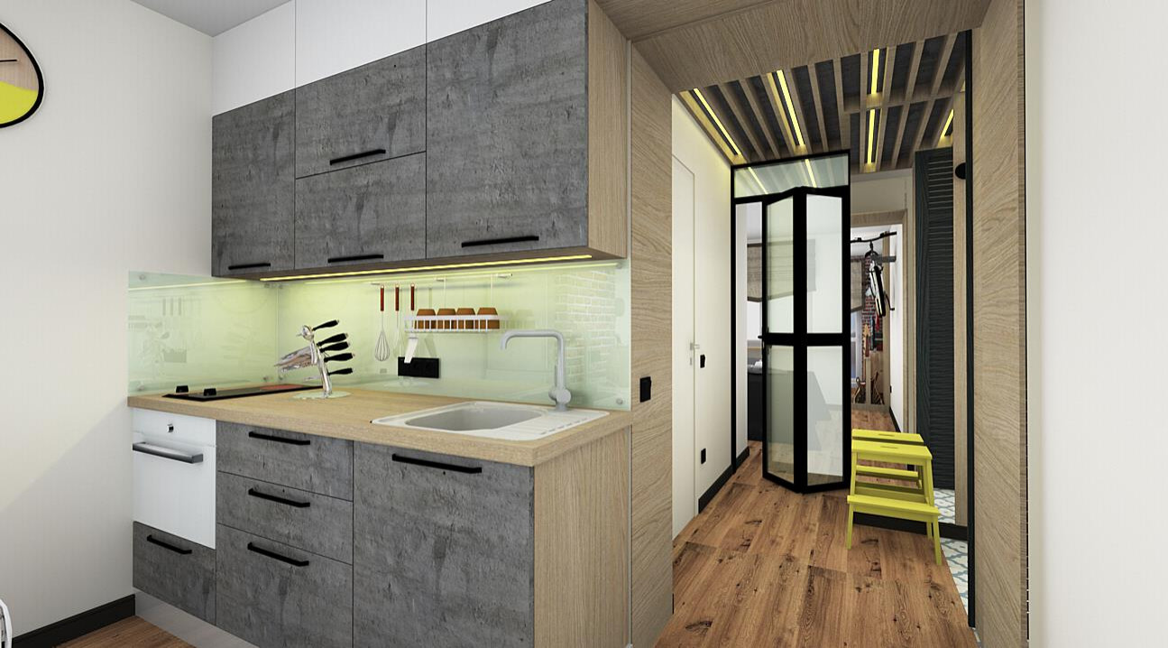 Все, что нужно, для жизни на 30-ти квадратах