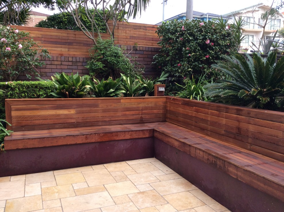 Photo of a tropical deck in Sydney.