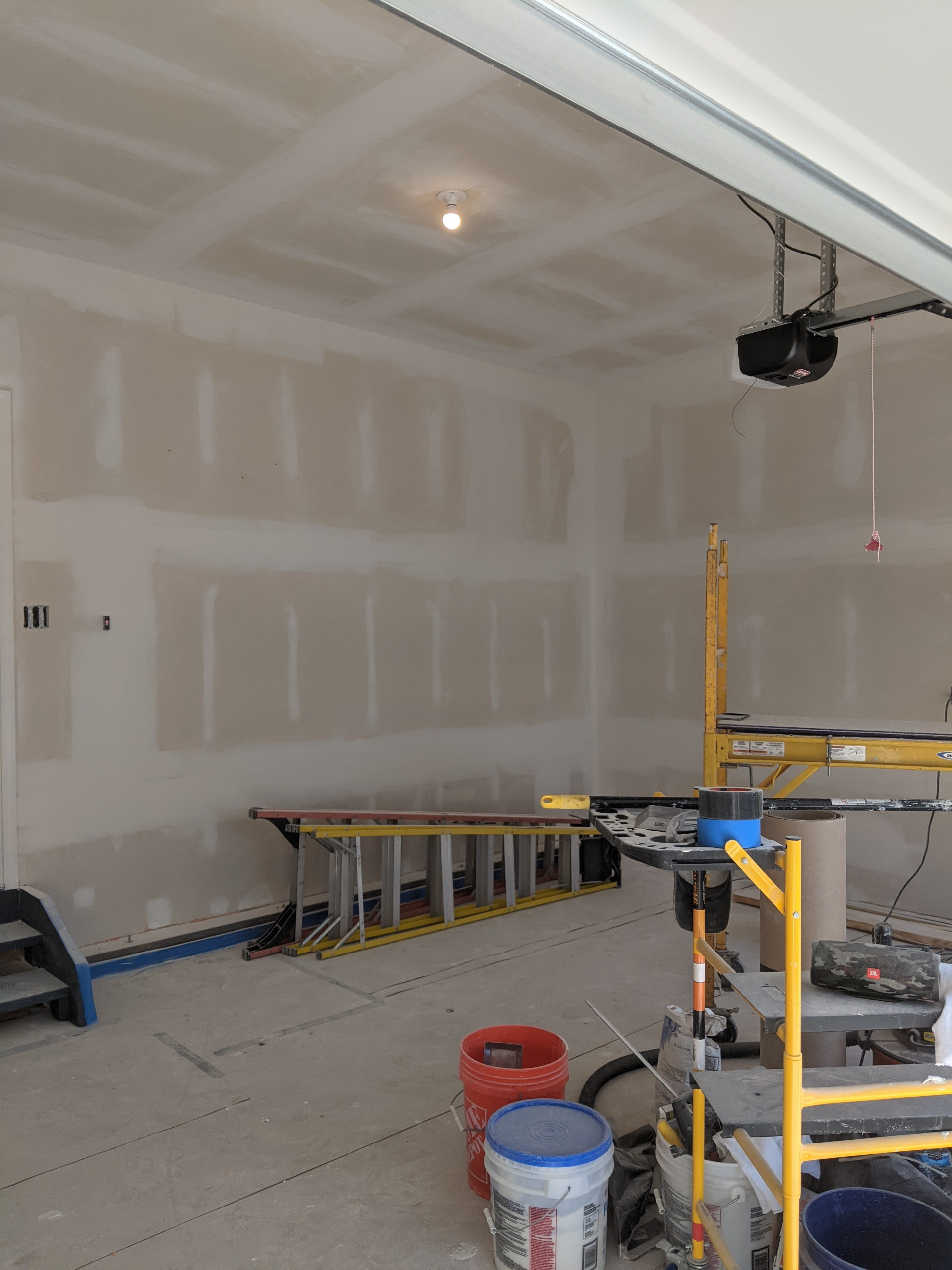 Finished Garage