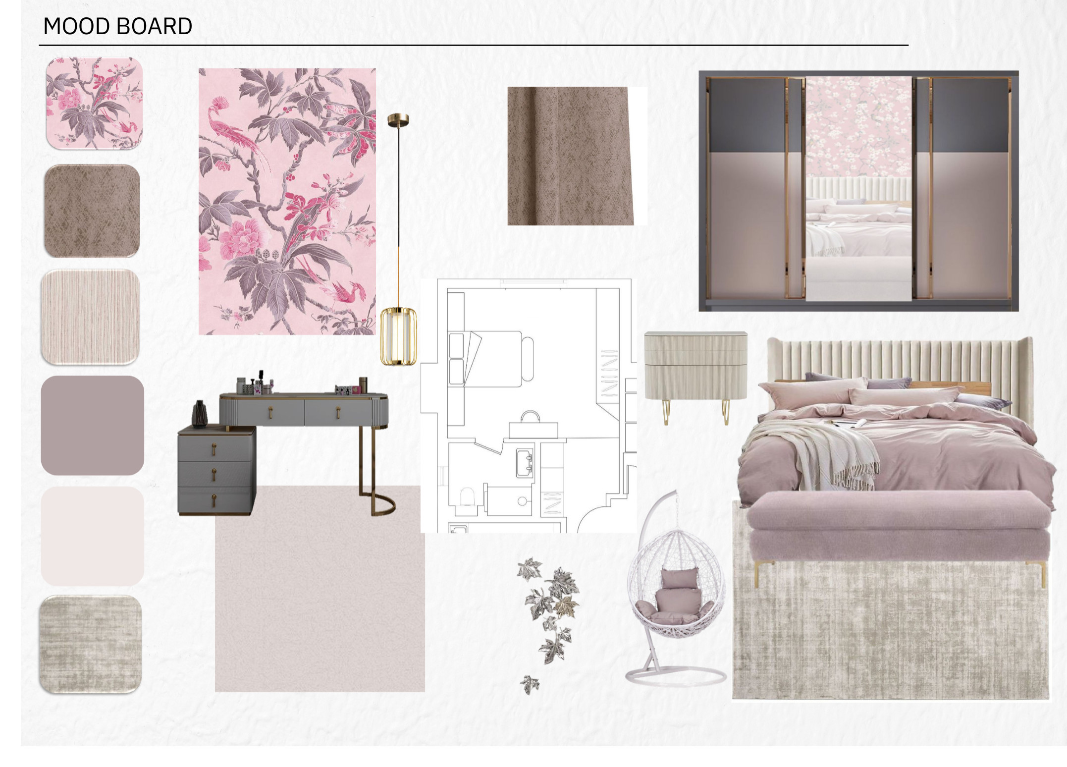 Modern Girls Bedroom Makeover in Tooting