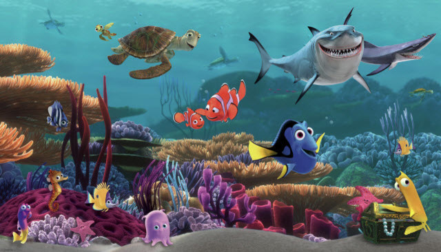 Finding Nemo Mural