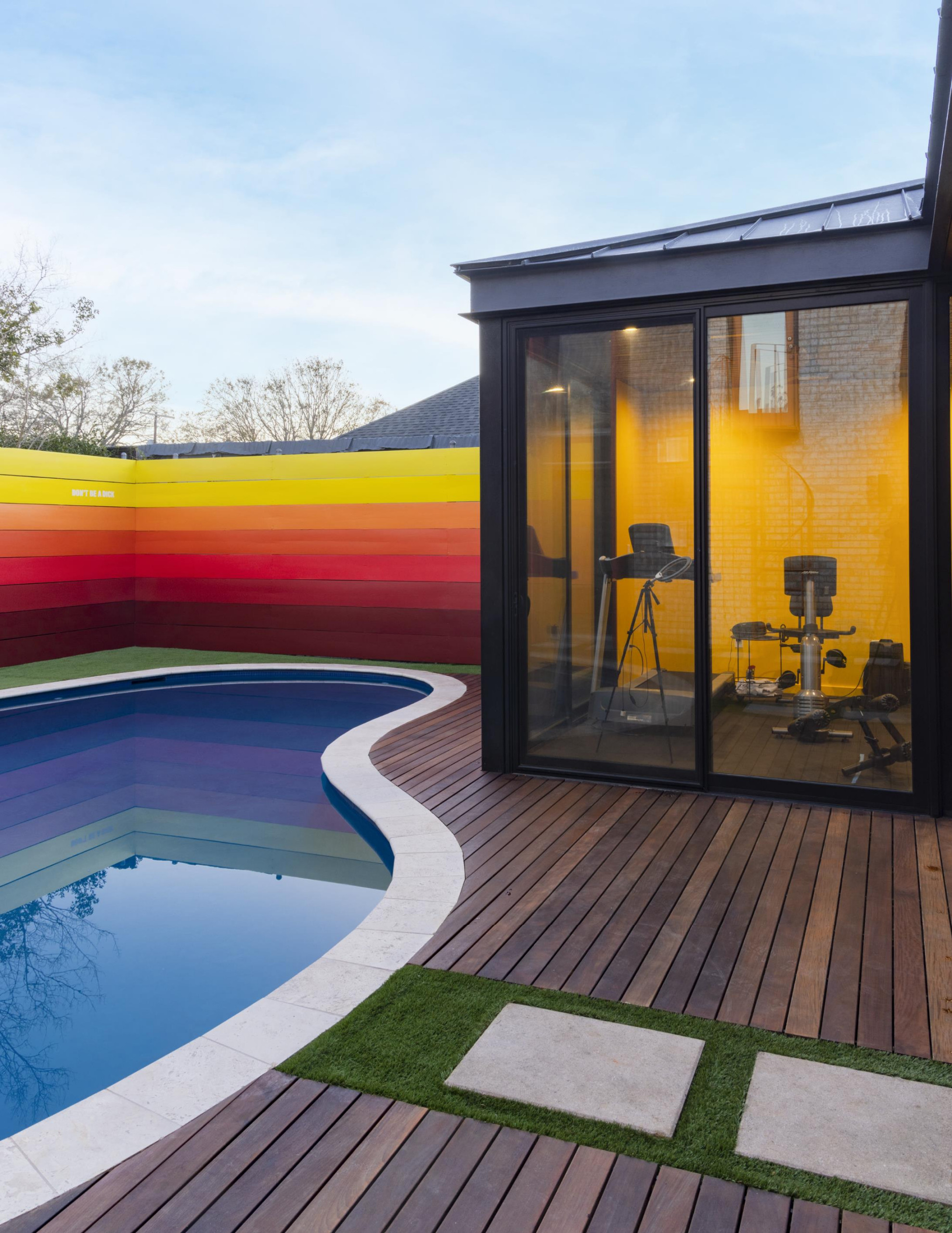 Saturated Backyard Renovation