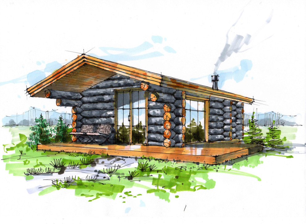 Проект бани в Можайске