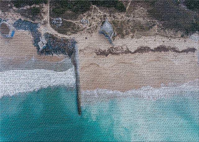 Flat Aerial Shots 65 Area Rug, 5'0